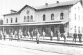 Historisches Bild vom Neumarkter Bahnhof