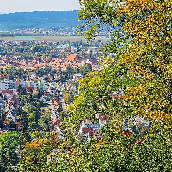 Panoramaweg Neumarkt - Aussicht auf den Neumarkter Talkessel
