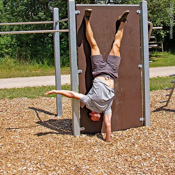 Calisthenics-Anlage im LGS-Gelände Neumarkt
