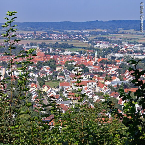 Aussicht auf den Neumarkter Talkessel