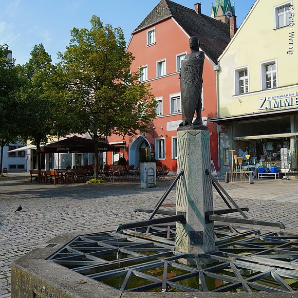 Pfalzgraf Johann Brunnen auf der Unteren Markstraße
