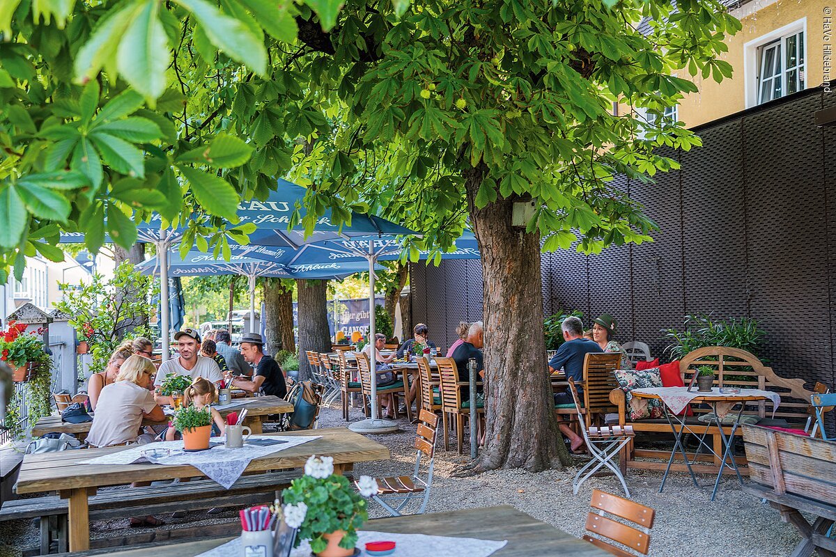 Biergarten im Oberen Ganskeller Neumarkt
