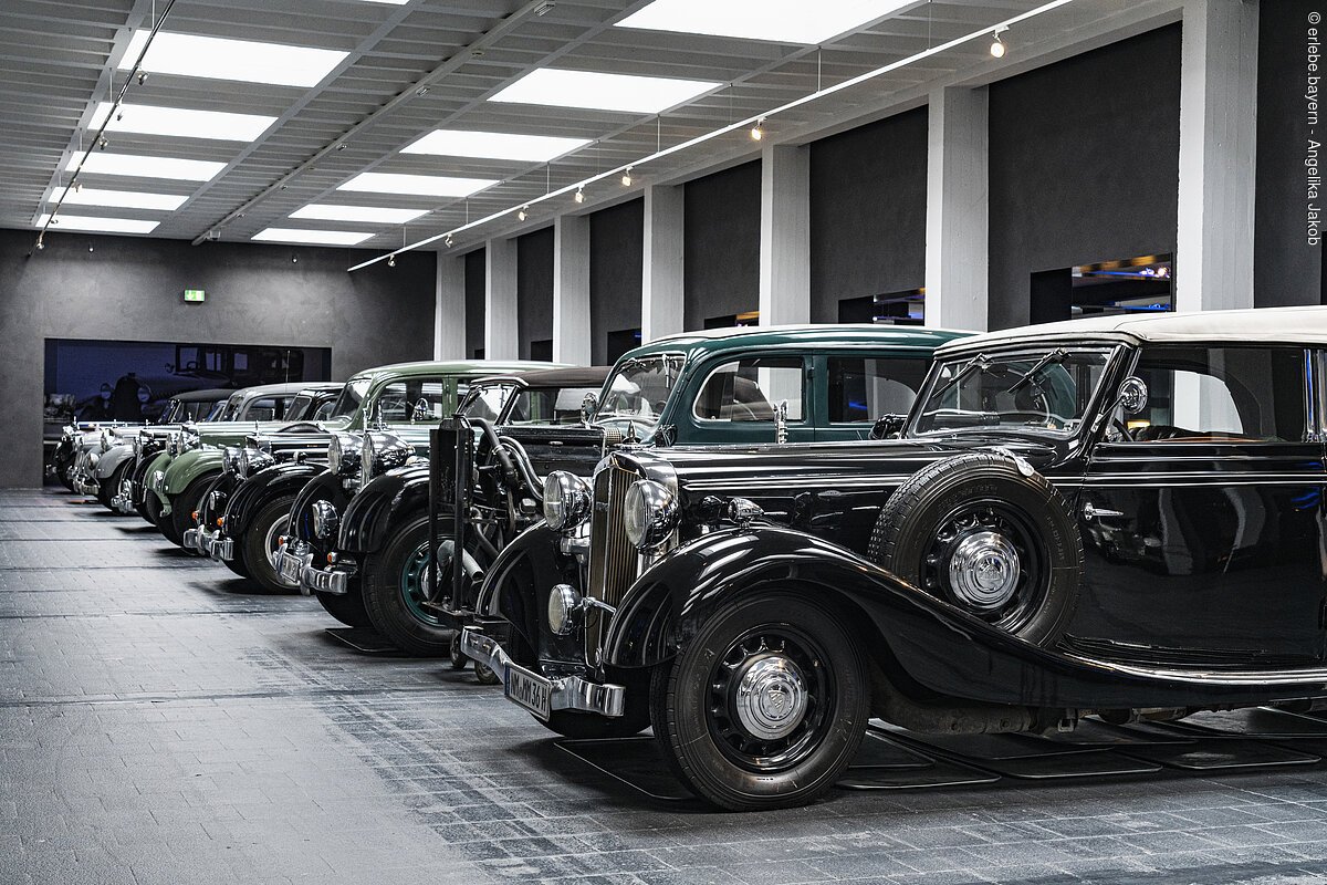 Historische Maybach-Fahrzeuge, Museum, Neumarkt in der Oberpfalz, Bayern, Deutschland,