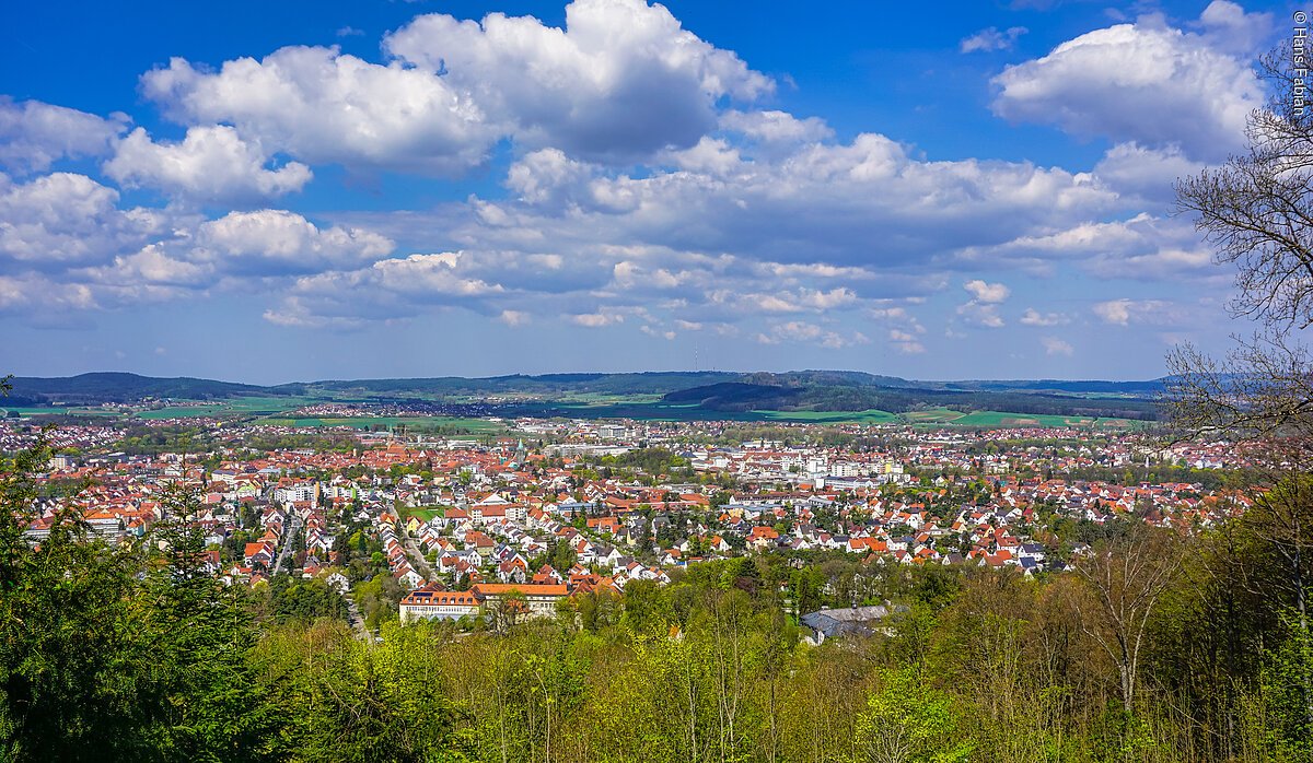 Panoramaweg Neumarkt - Aussicht auf den Neumarkter Talkessel