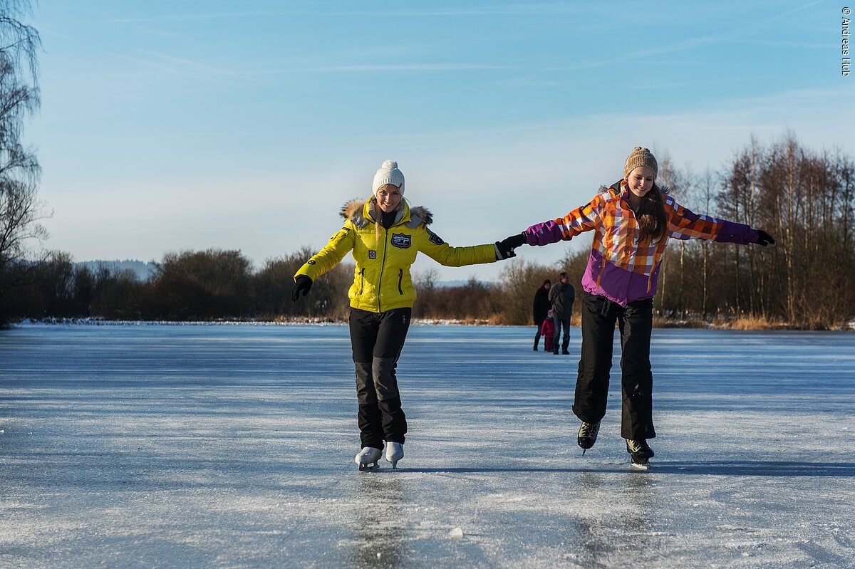 Schlittschuhlaufen in Neumarkt